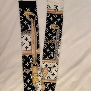Authentic Louis Vuitton silk scarf